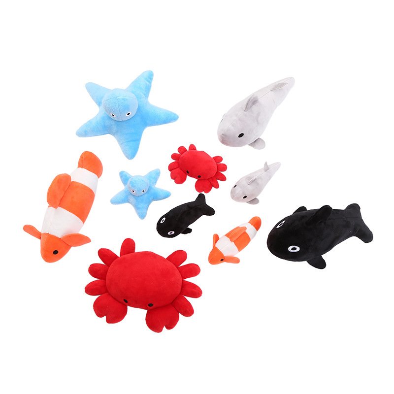 Ocean Series Catnip Plush Toys (Fish & Crab) | Interactive Self-Entertainment Cat Toys for Bulk Export O1CN01qhiKCc2B8hfvwvh8i 3246638294 0 Cib